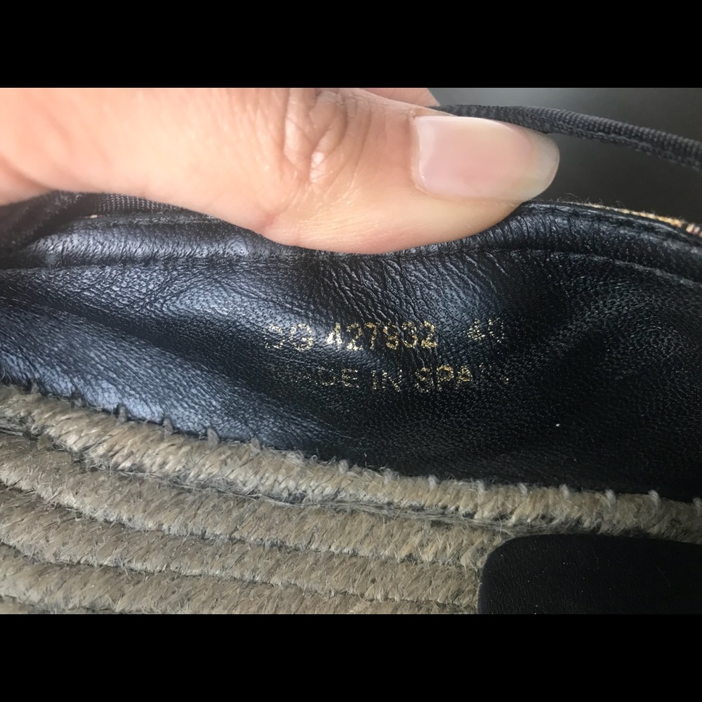 Saint Laurent Lion Espadrille - Picture 6 of 6